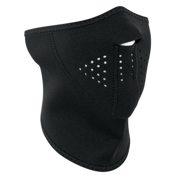 WNFM114H3 3-PANEL HALF MASK, NEOPRENE, BLACK