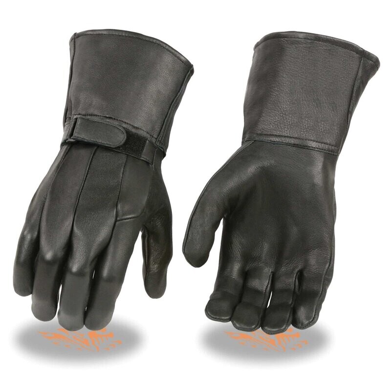 Men’s Deerskin Unlined Gauntlet Gloves
Brand : Milwaukee Leather