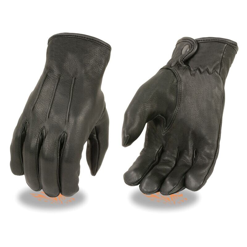 Men’s Thermal Lined Deerskin Gloves w/ Snap Wrist
Brand : Milwaukee Leather