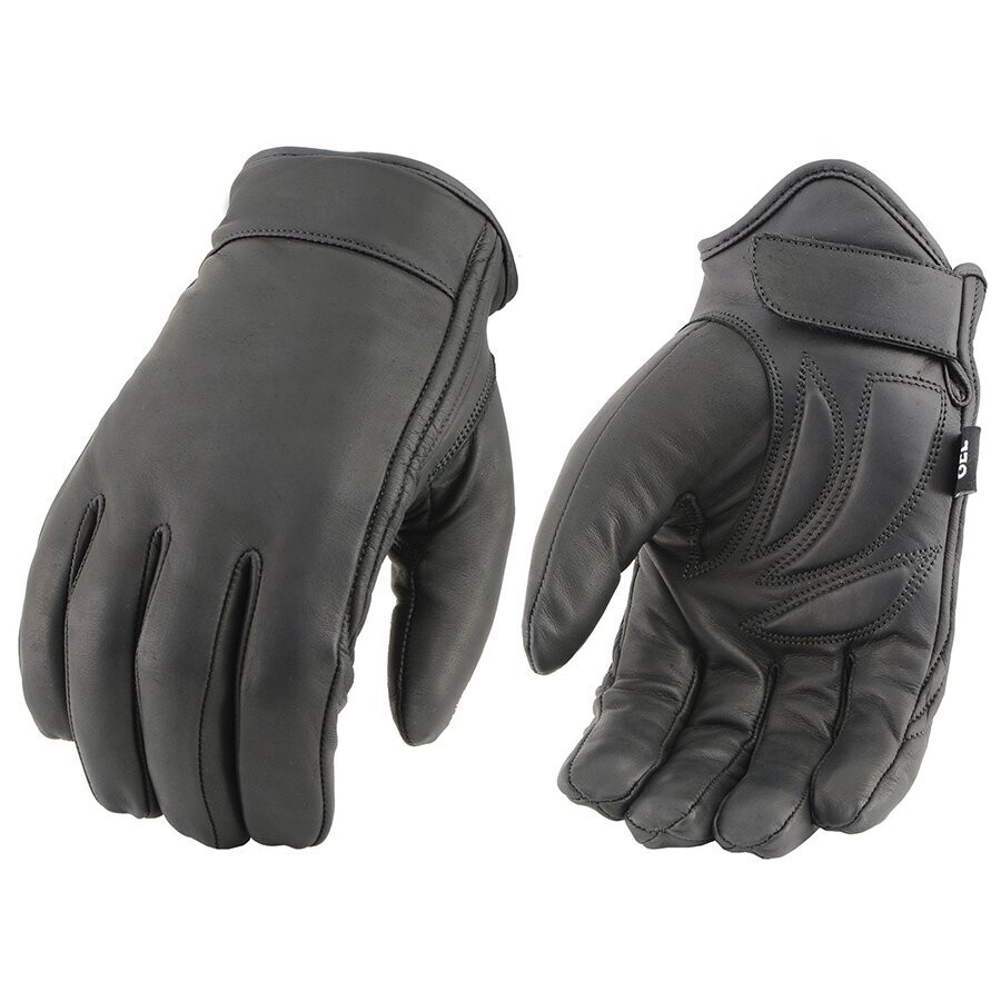 Men’s Black Leather Waterproof Cruiser Glove w/ Gel Palm
Brand : Milwaukee Leather