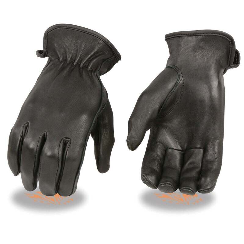 Women’s Unlined Deerskin Gloves w/ Cinch Wrist
Brand : Milwaukee Leather
