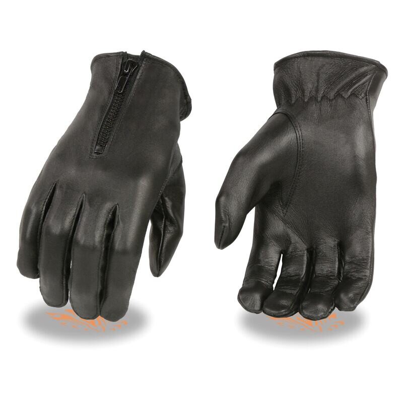 Women’s Thermal Lined Leather Gloves w/ Zipper Closure
Brand : Milwaukee Leather