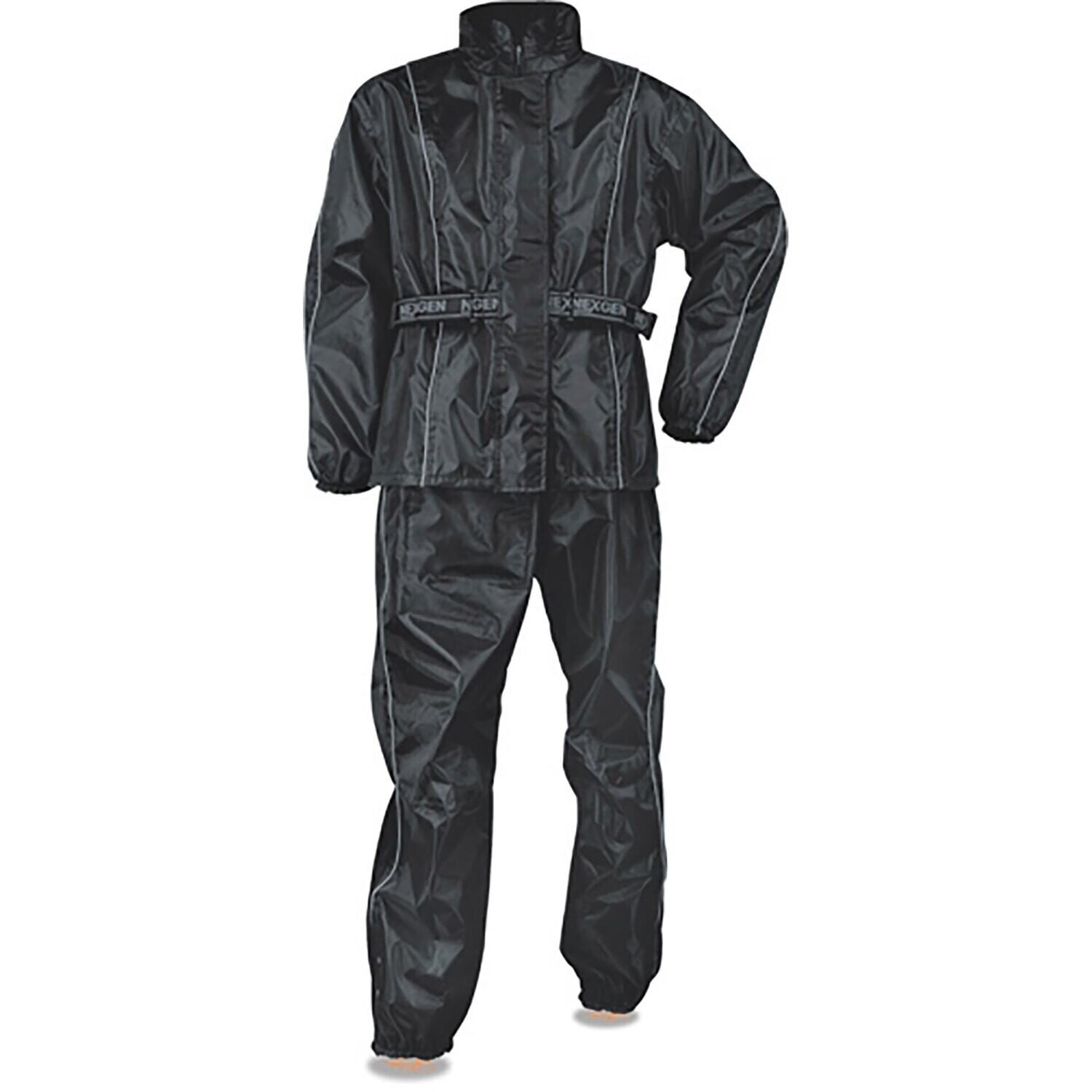 Women’s Black Rain Suit Oxford Nylon Lightweight & Water Resistant
Brand : Milwaukee Leather Performance Apparel