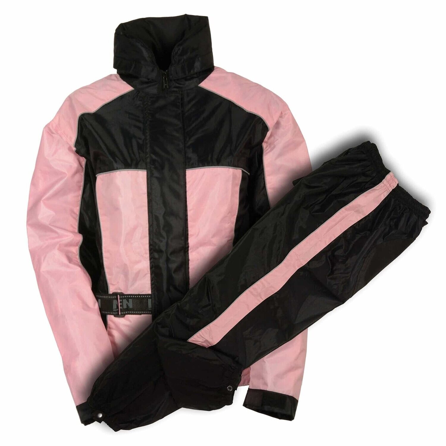 Women’s Rain Suit Water Proof w/ Reflective Piping
Brand : Milwaukee Leather Performance Apparel