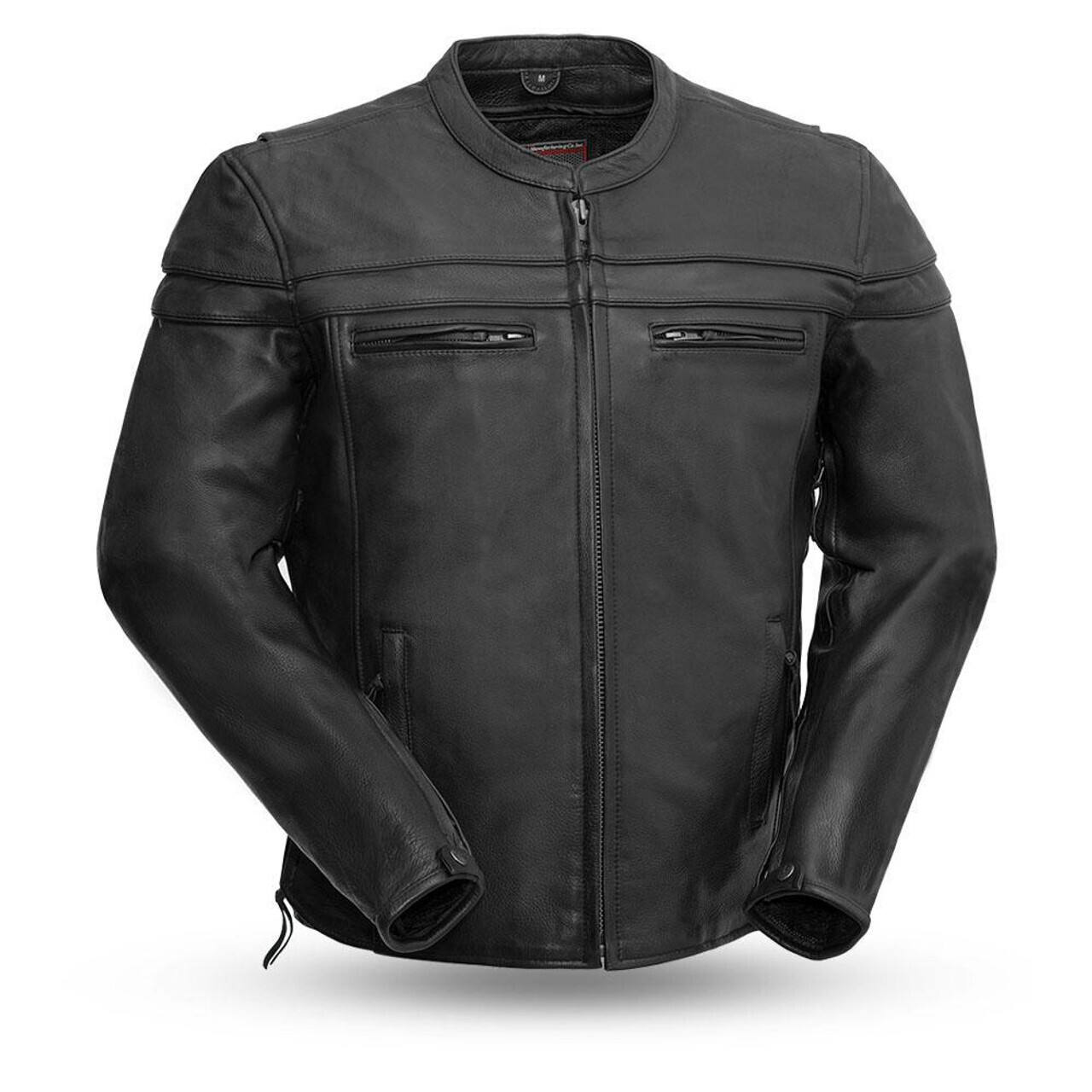 MAVERICK - MEN'S MOTORCYCLE LEATHER JACKET