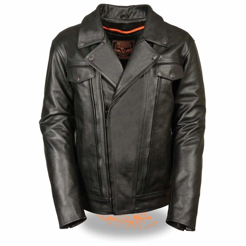 Men’s Utility Pocket Vented Cruiser Jacket