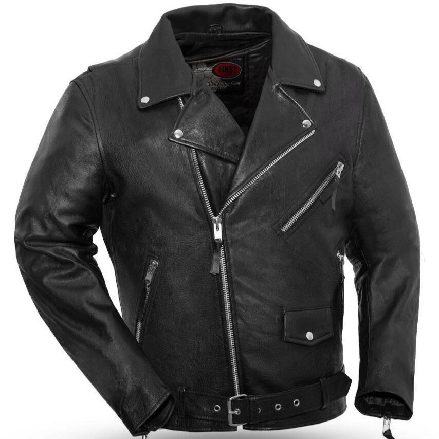 FILLMORE - MEN'S MOTORCYCLE LEATHER JACKET
