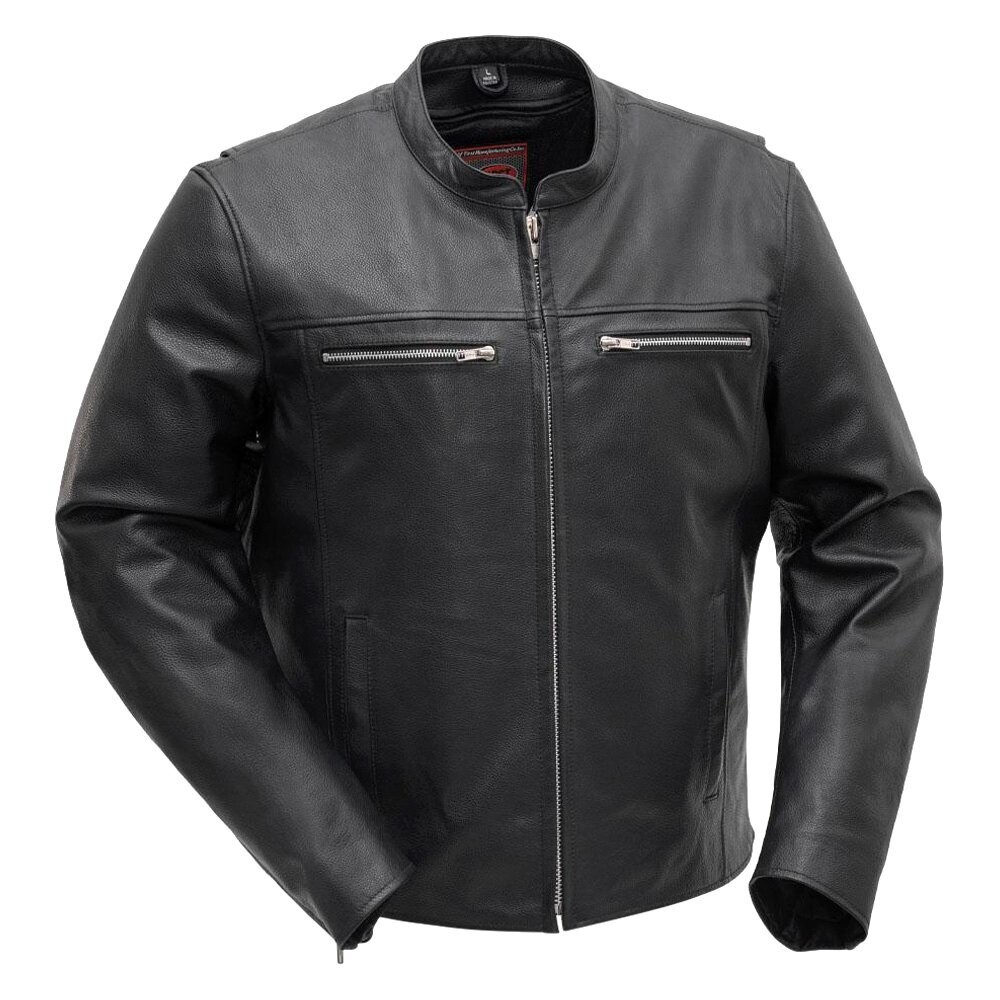 ROCKY - MEN'S MOTORCYCLE LEATHER JACKET