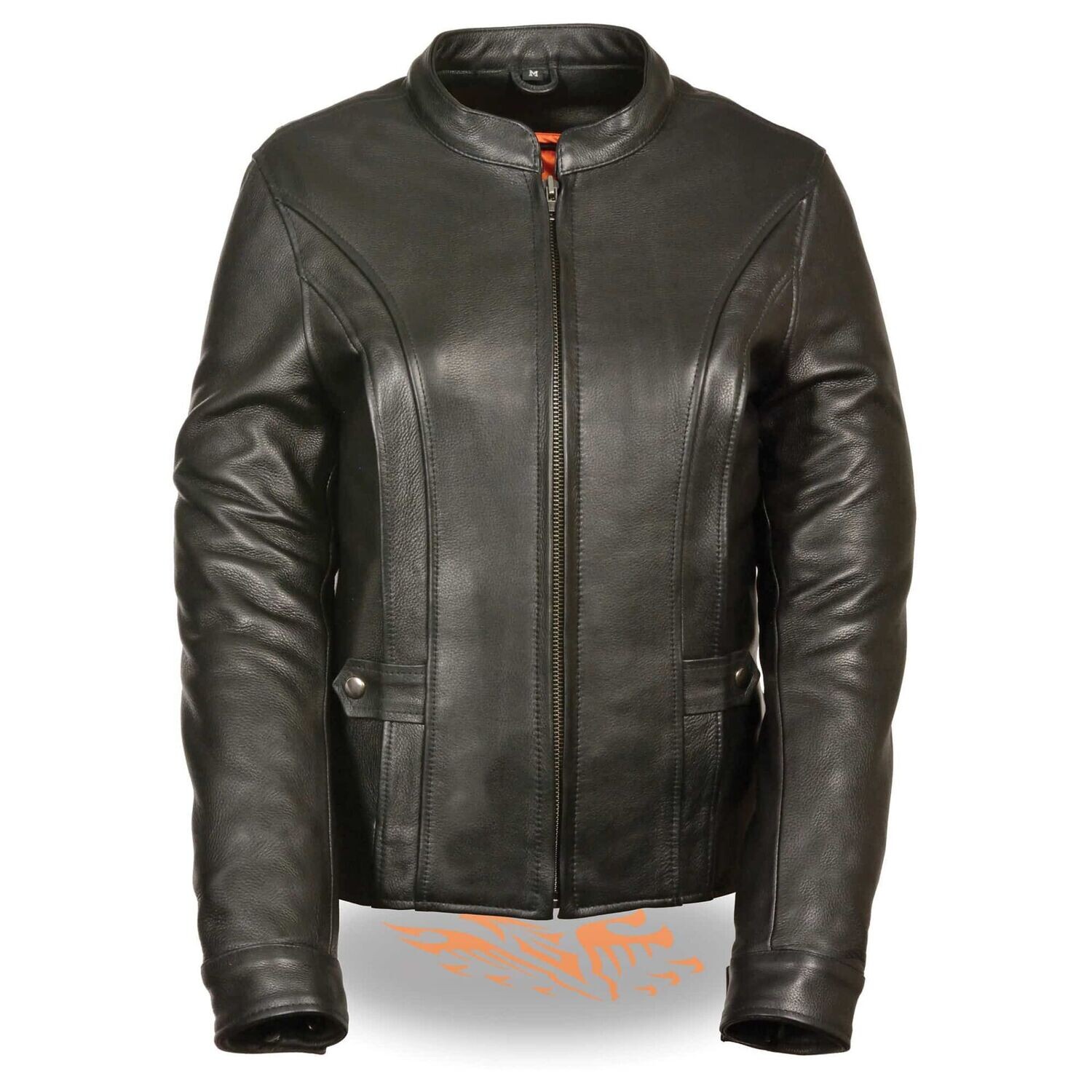 Women’s Vented Jacket w/ Back Stretch
Brand : Milwaukee Leather