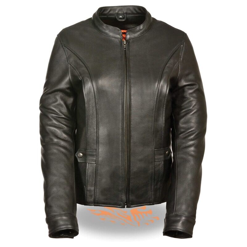 Women’s Vented Jacket w/ Back Stretch
Brand : Milwaukee Leather