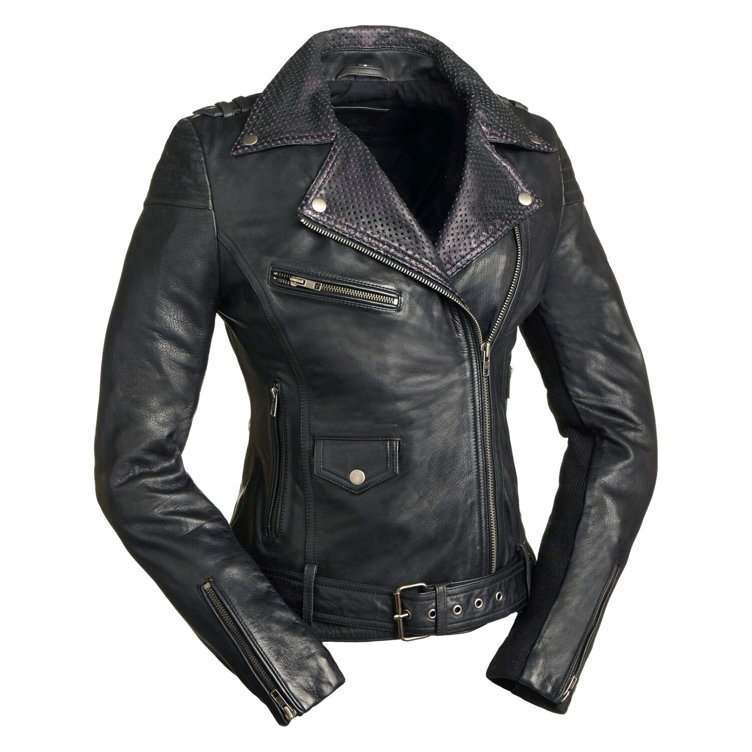 Iris Motorcycle Leather Jacket