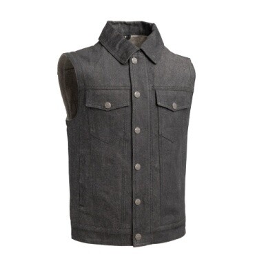 Rook (NO hoodie) - Motorcycle Denim Vest