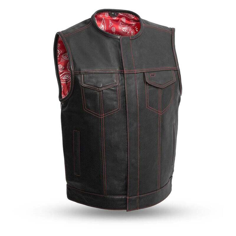 Bandit Motorcycle Leather Vest