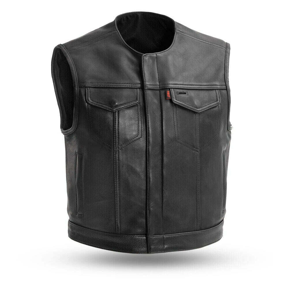 Lowside Motorcycle Leather Vest