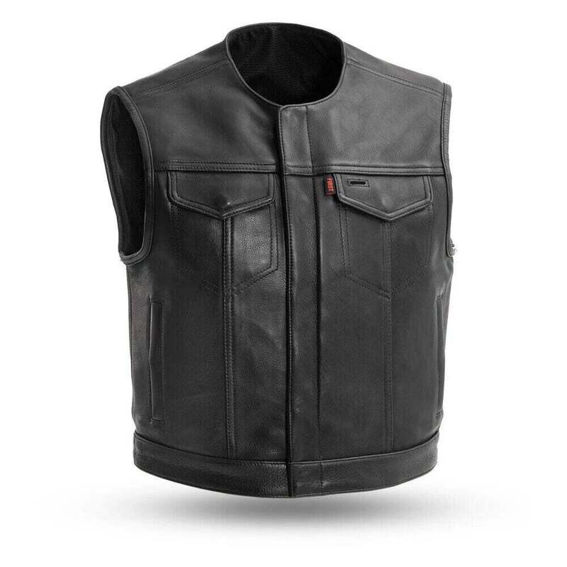 Lowside Motorcycle Leather Vest