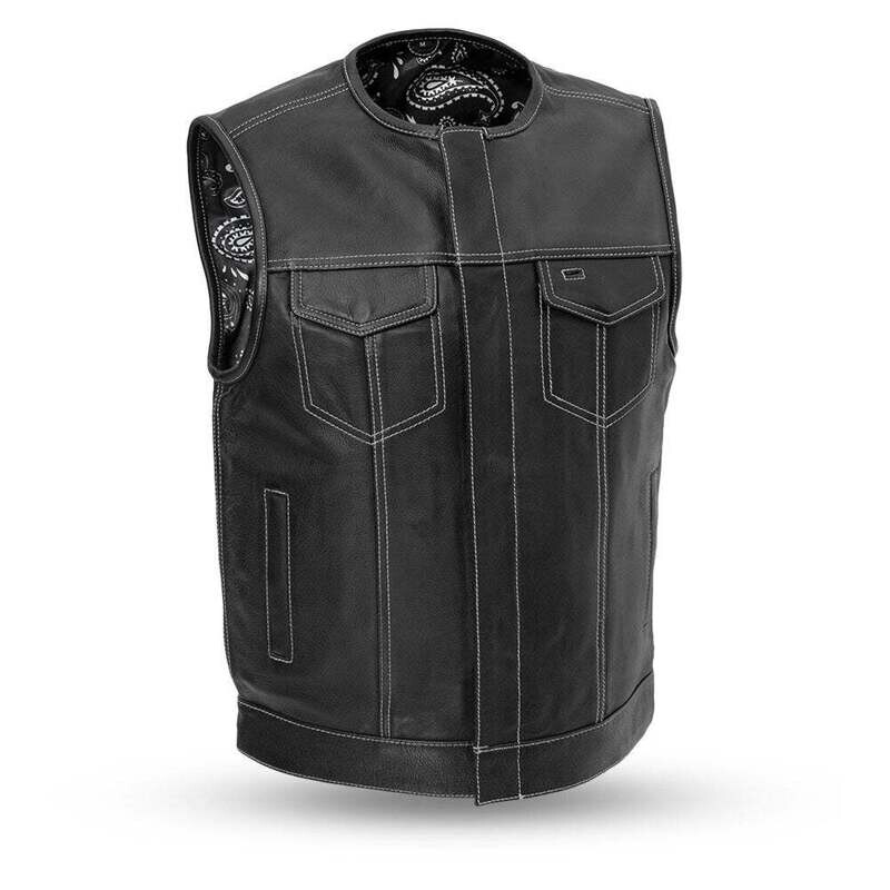 Bandit Motorcycle Leather Vest