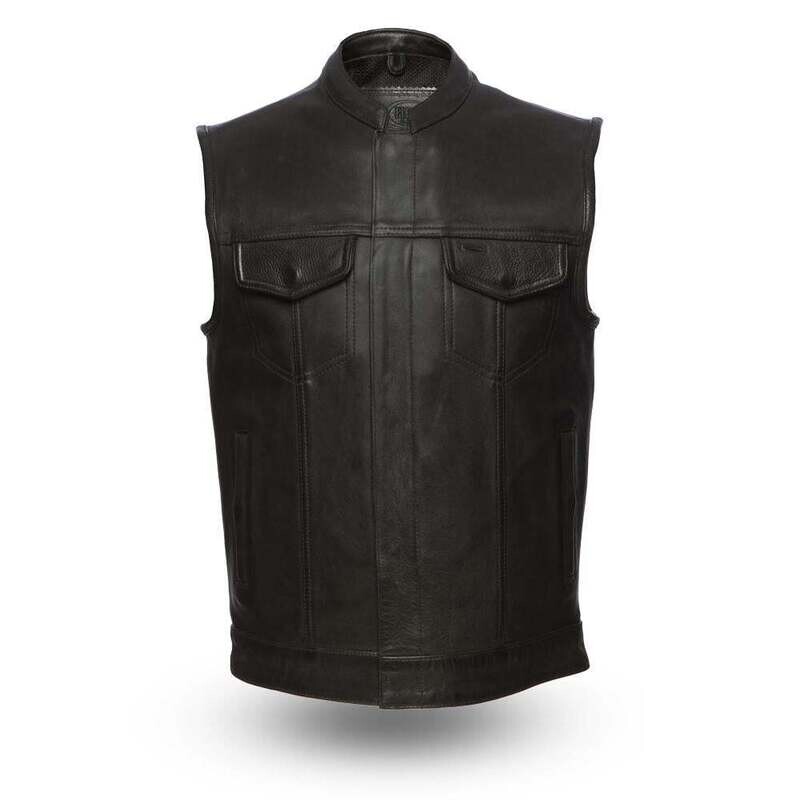 Hotshot Motorcycle Leather Vest