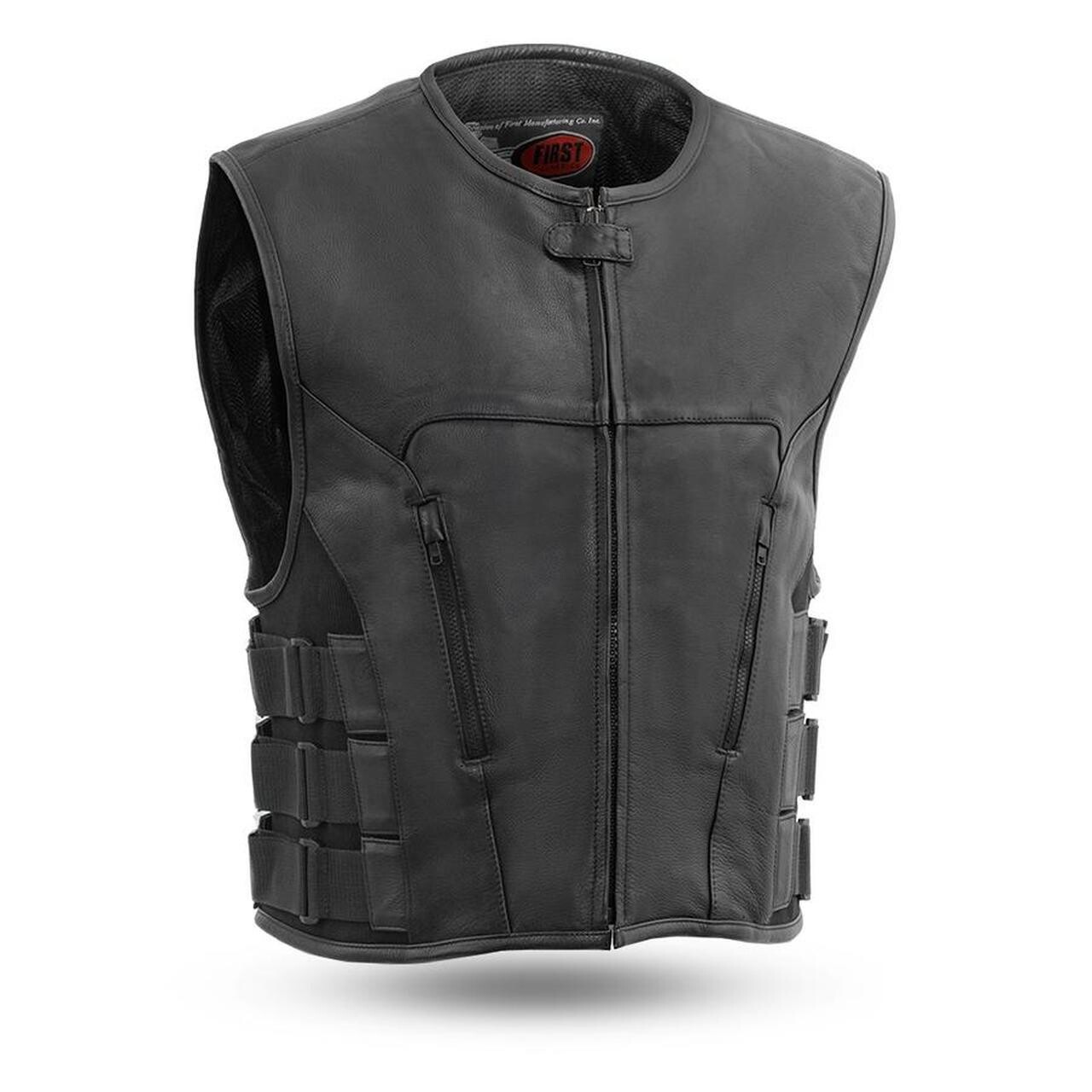 Commando Motorcycle Leather Vest