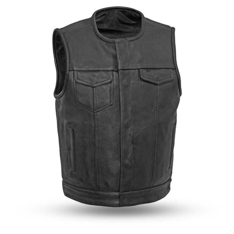 Highside Motorcycle Leather Vest