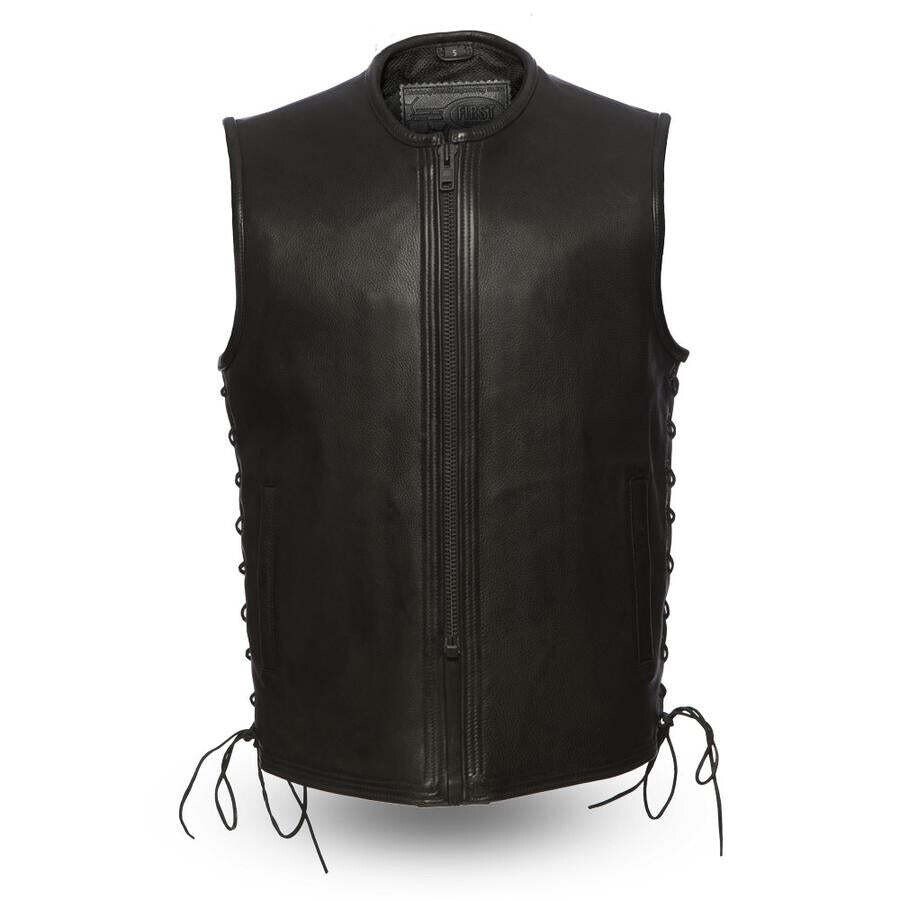 Venom Motorcycle Leather Vest