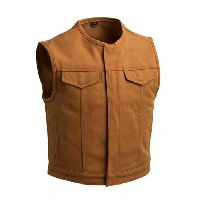 MENS CANVAS VEST