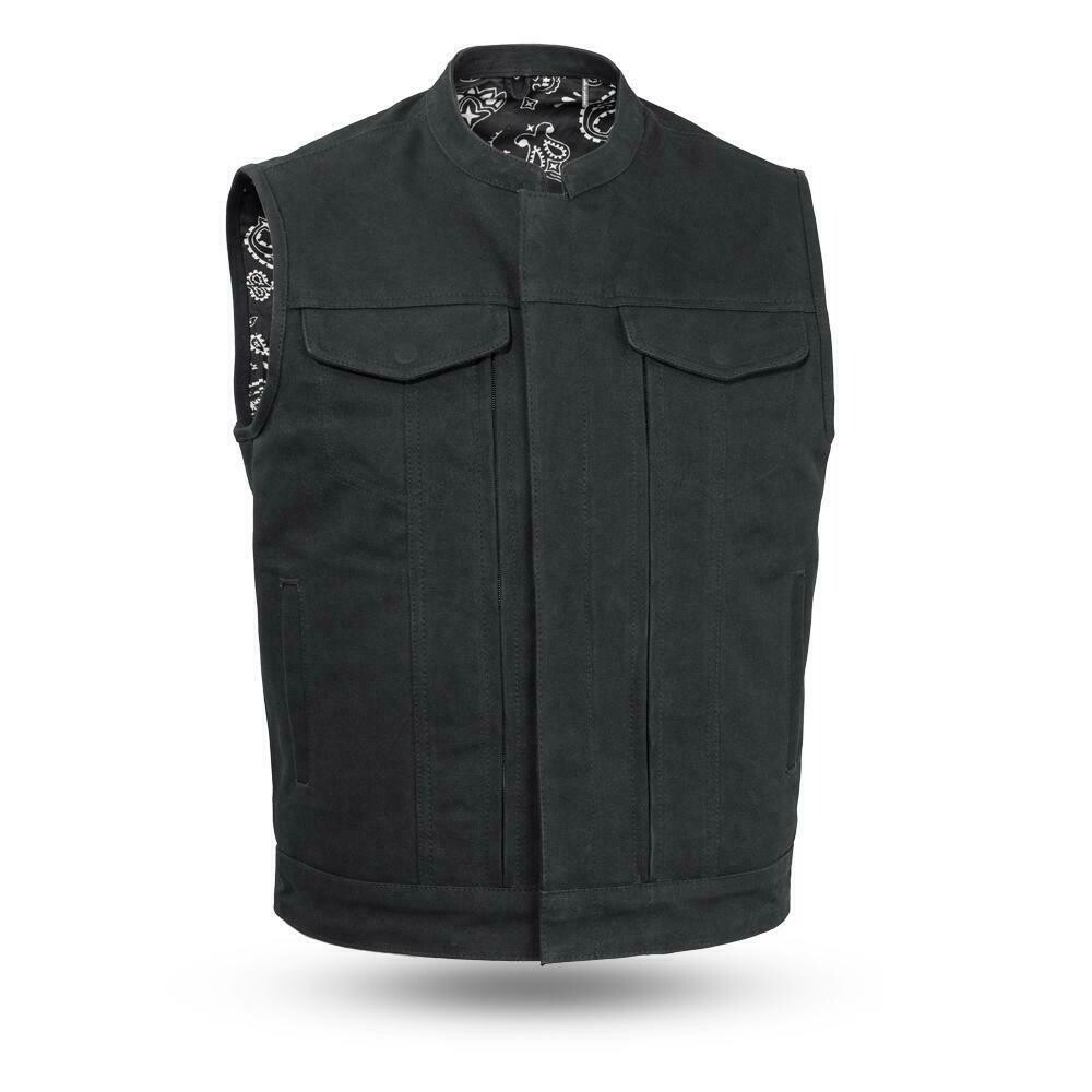 Highland V2 - Motorcycle Canvas Vest