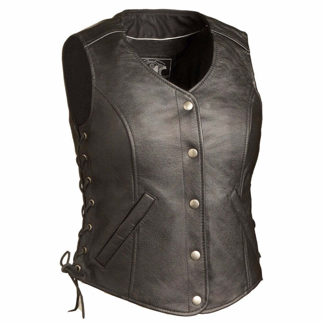 Honey Badger - Motorcycle Leather Vest