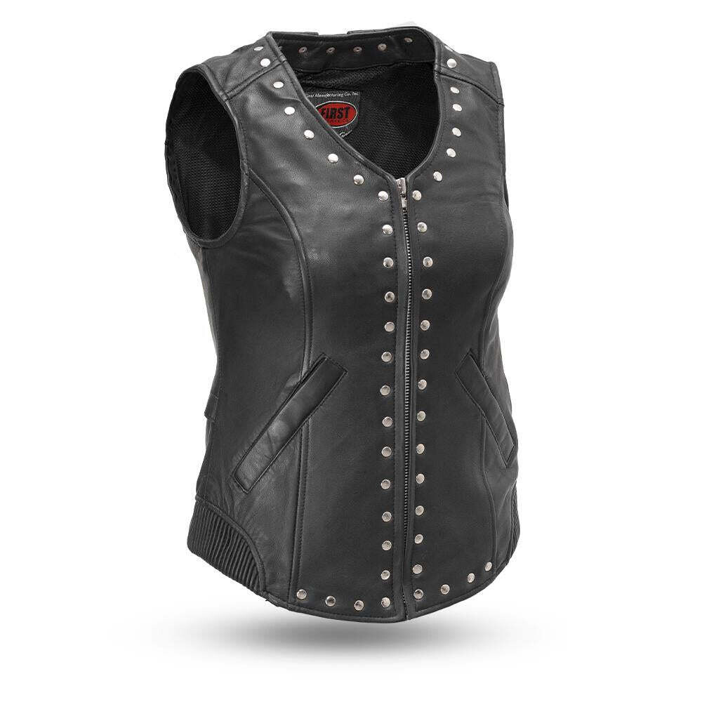 Empress - Women's Motorcycle Leather Vest