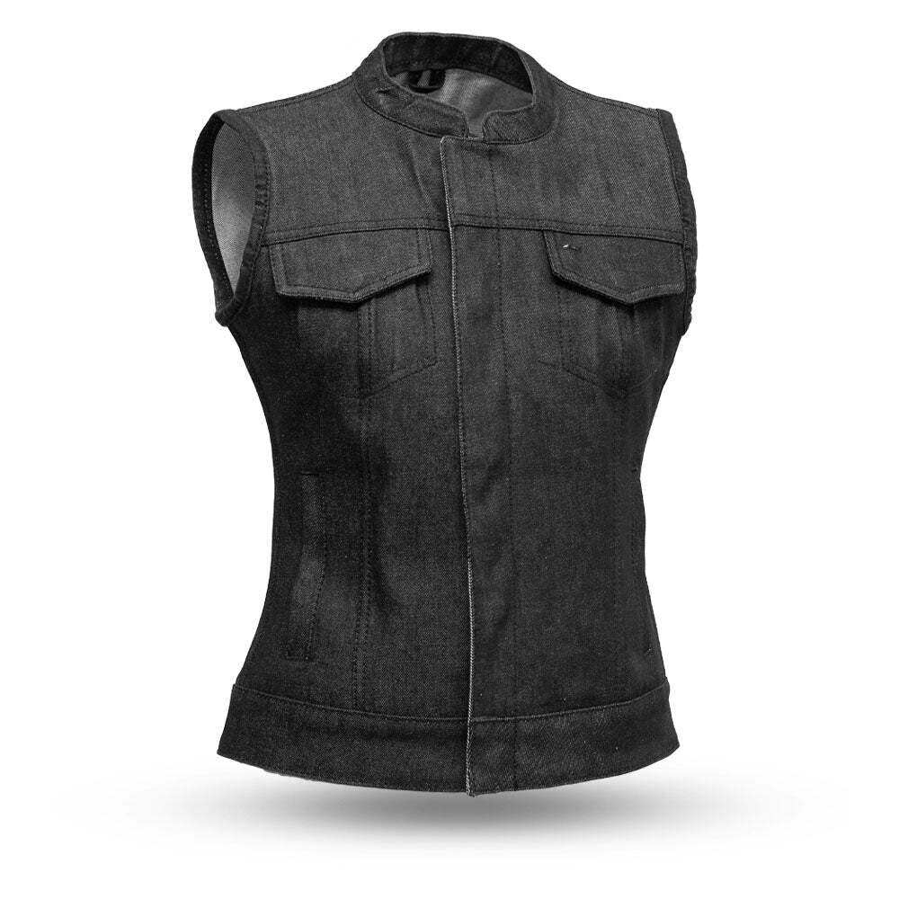 Ludlow - Women's Motorcycle Denim Vest