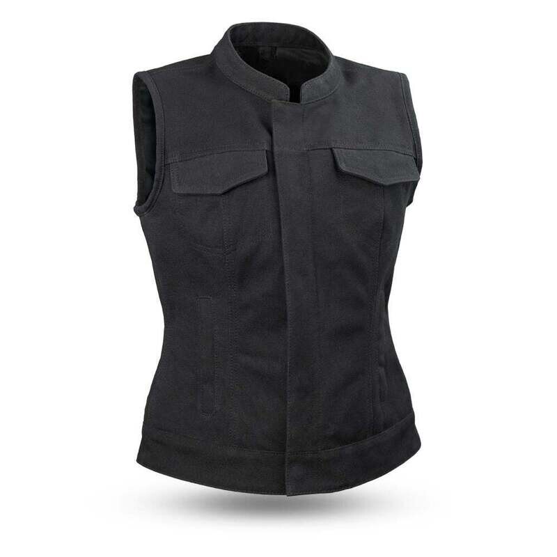Ludlow - Women's Motorcycle Canvas Vest