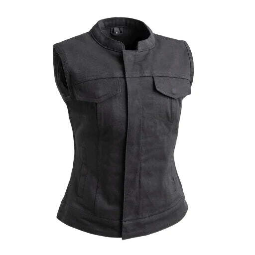 Lexy - Women's Motorcycle Twill Vest