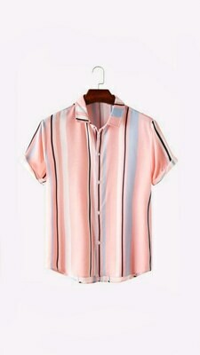 Breathable striped shirt