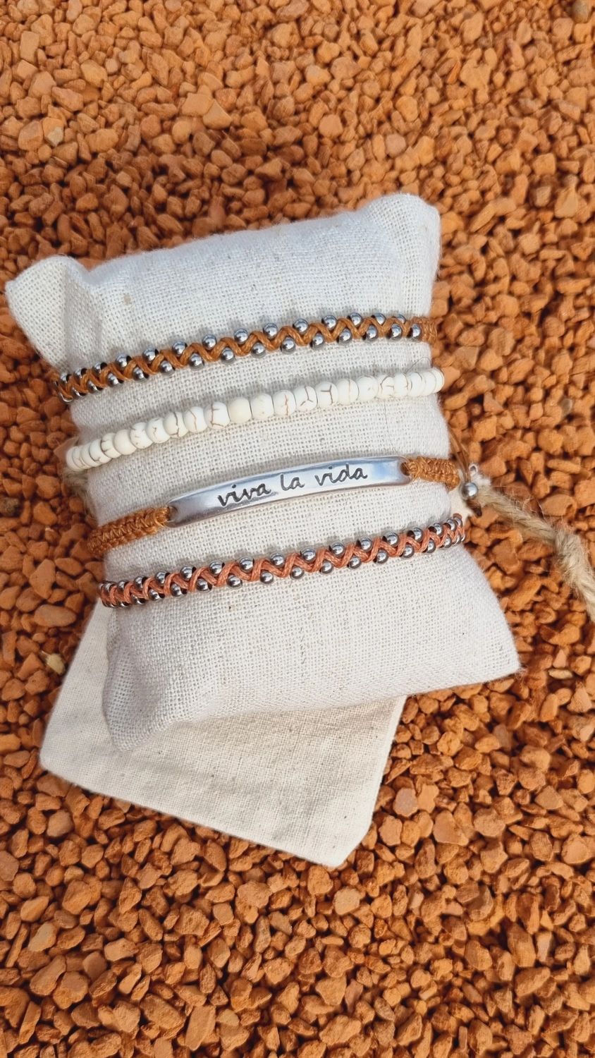 Mix pulseiras Earth (valor unitário)