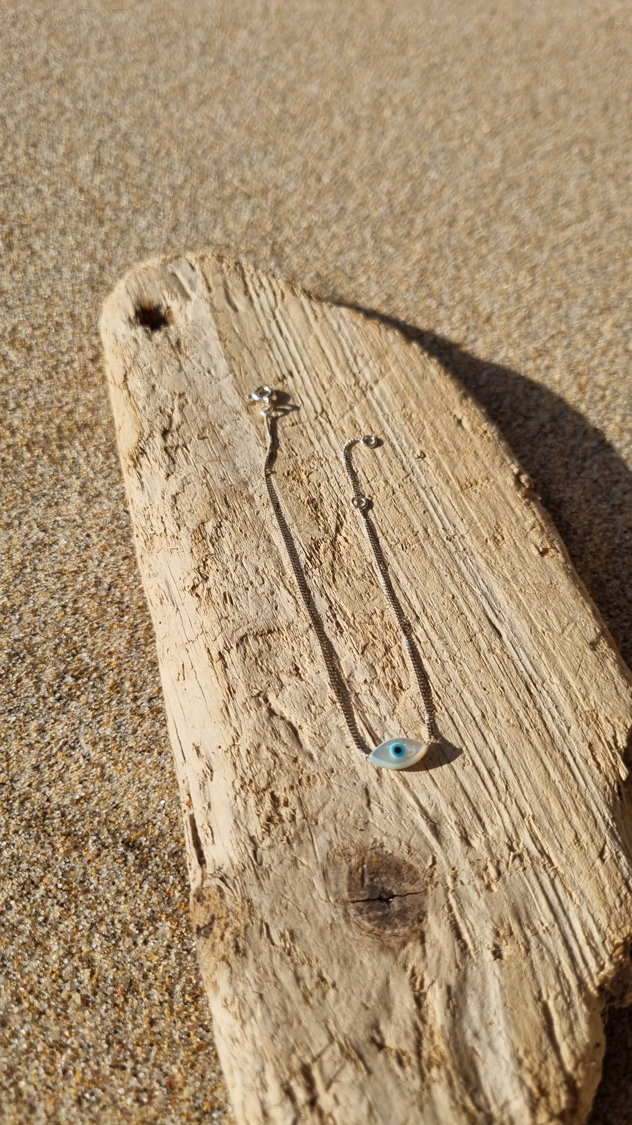 Pulseira Prata 925 Olho Turco