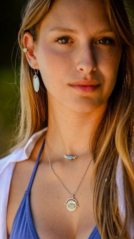 Gargantilha Apatite do Mar