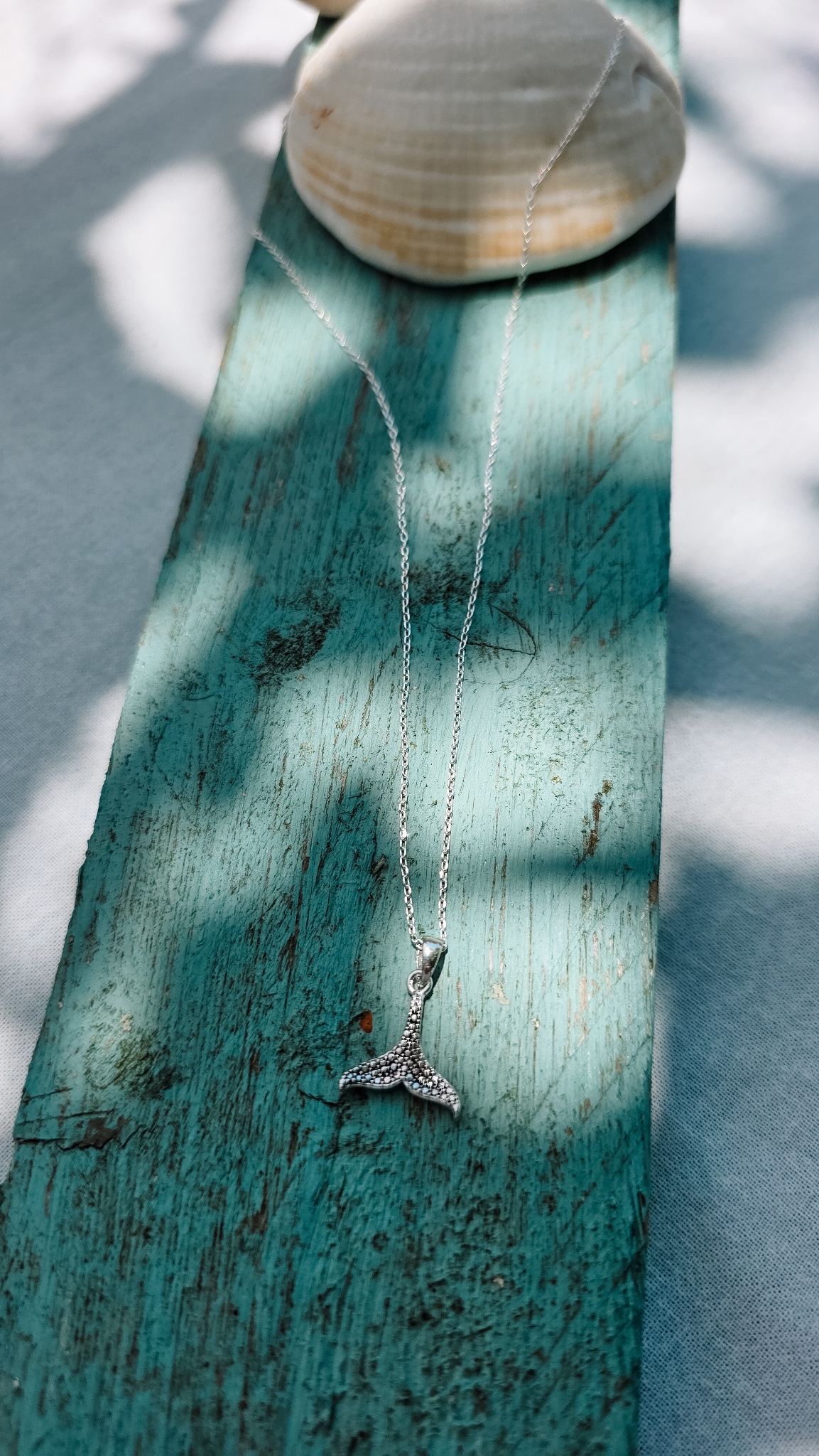 Sopro do Mar – Cauda de Baleia em Prata 925