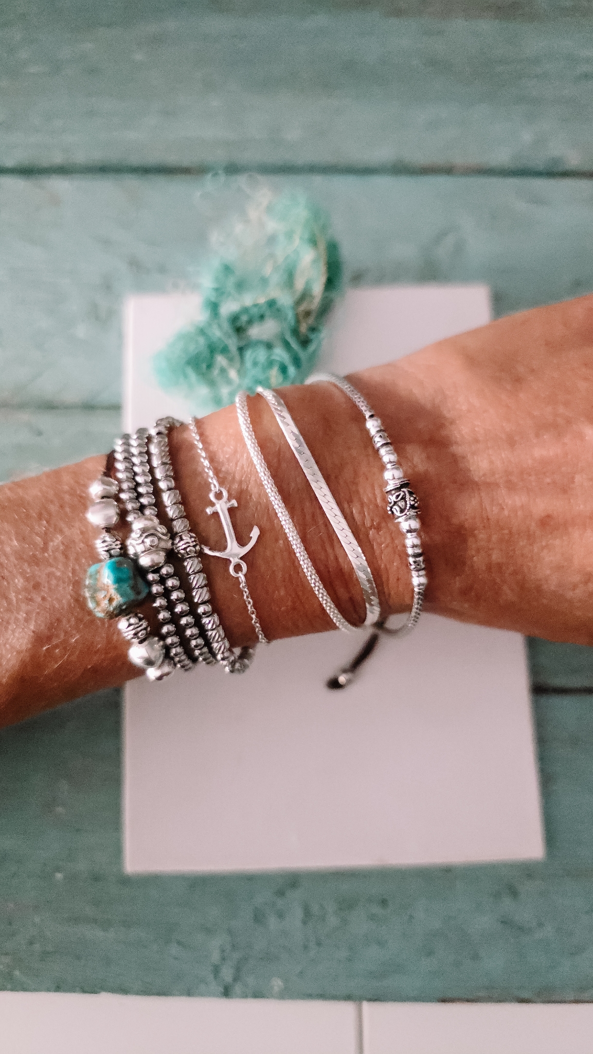 Pulseira Prata de Bali