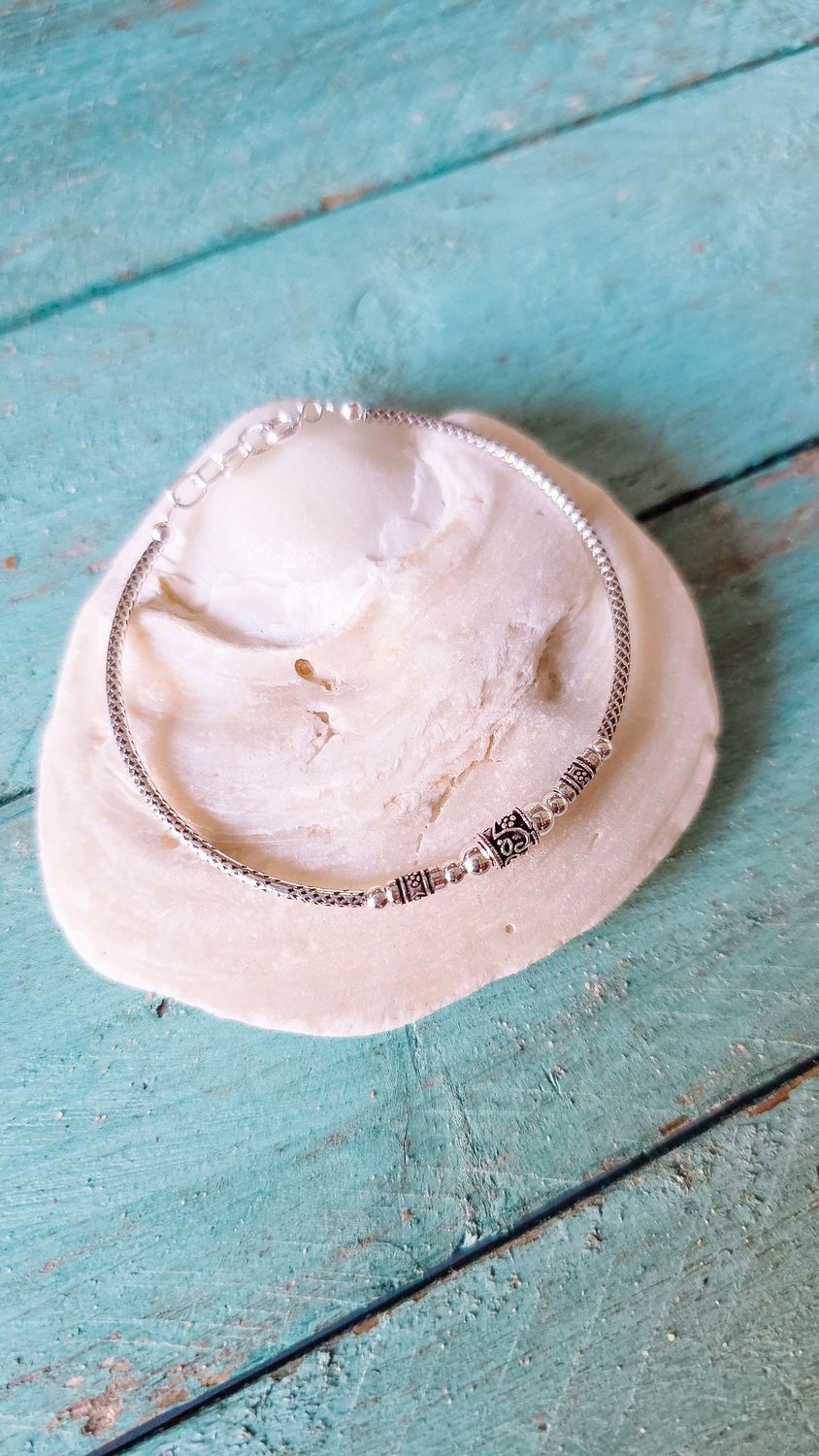 Pulseira Prata de Bali