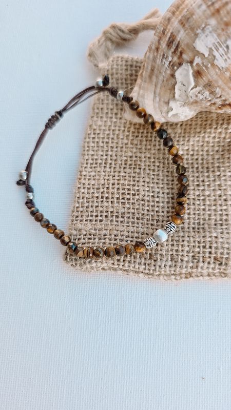 Pulseira Olho de Tigre Regulável