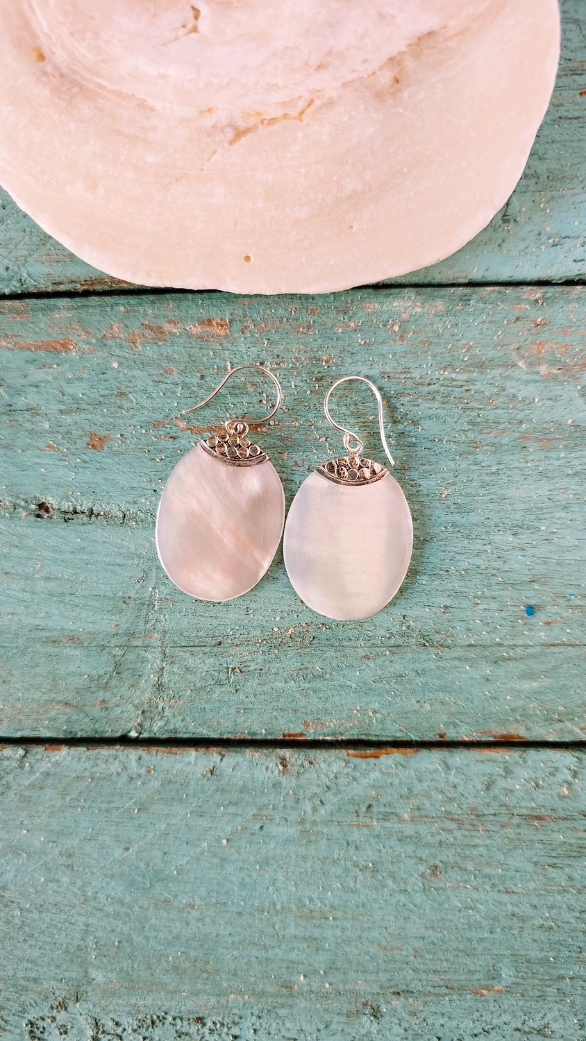 Brincos Marfim do Mar