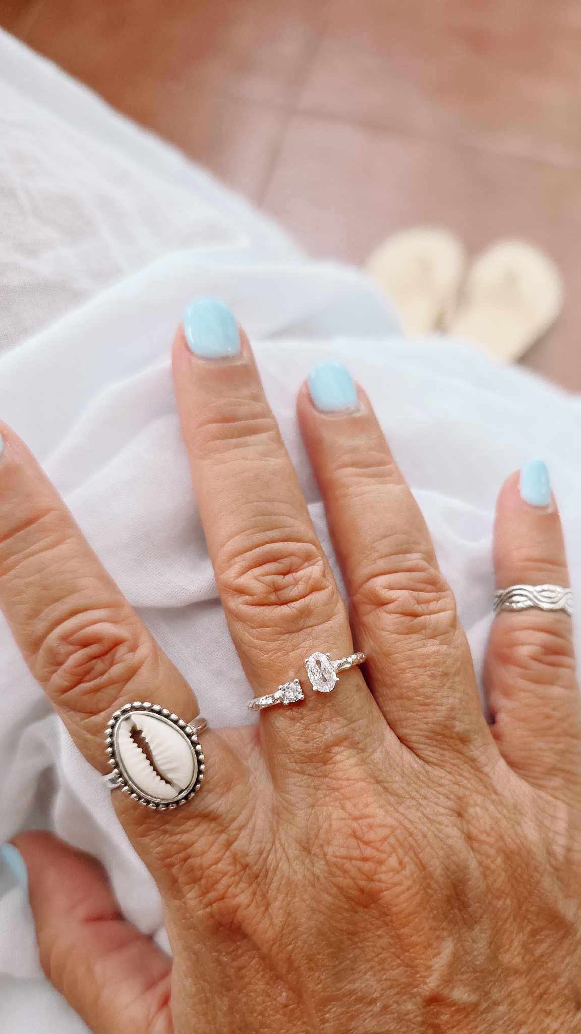 Anel Prata 925 Zircónia