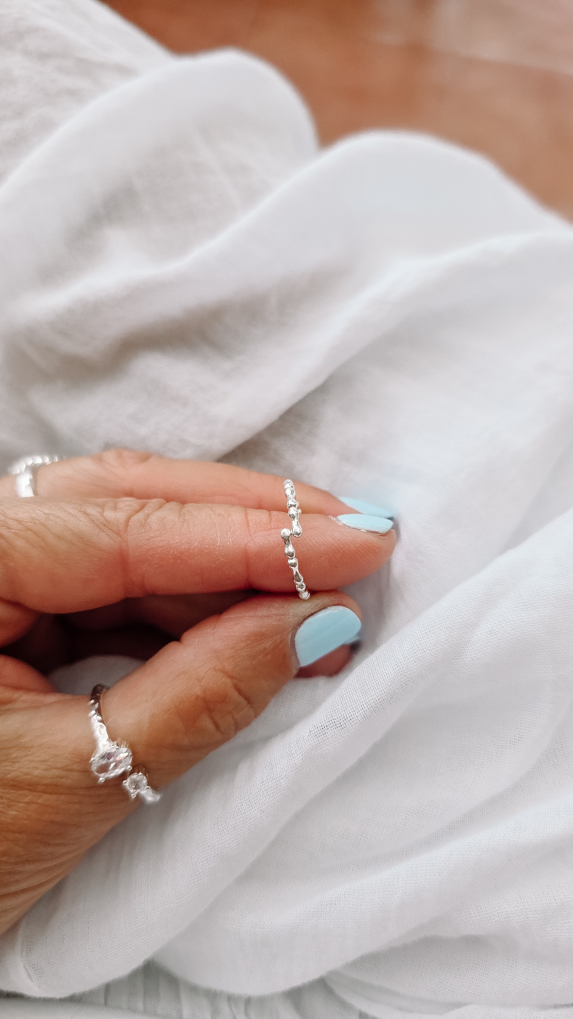 Anel Zircónia Retângular