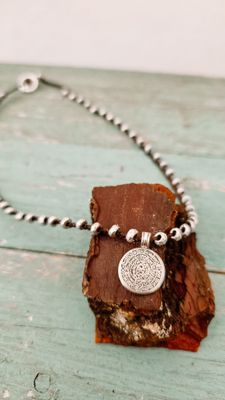 Colar Tribal Disco de Festo Colar Tribal Disco de Festo