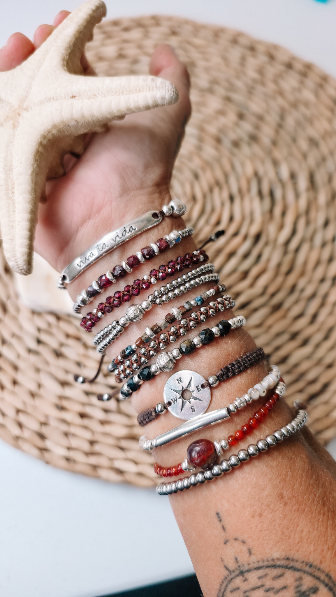 Pulseira Conta de Bali