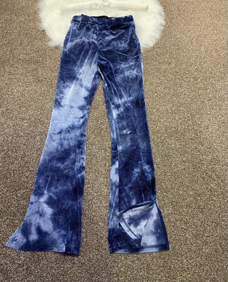 Tie Dye Split Trousers