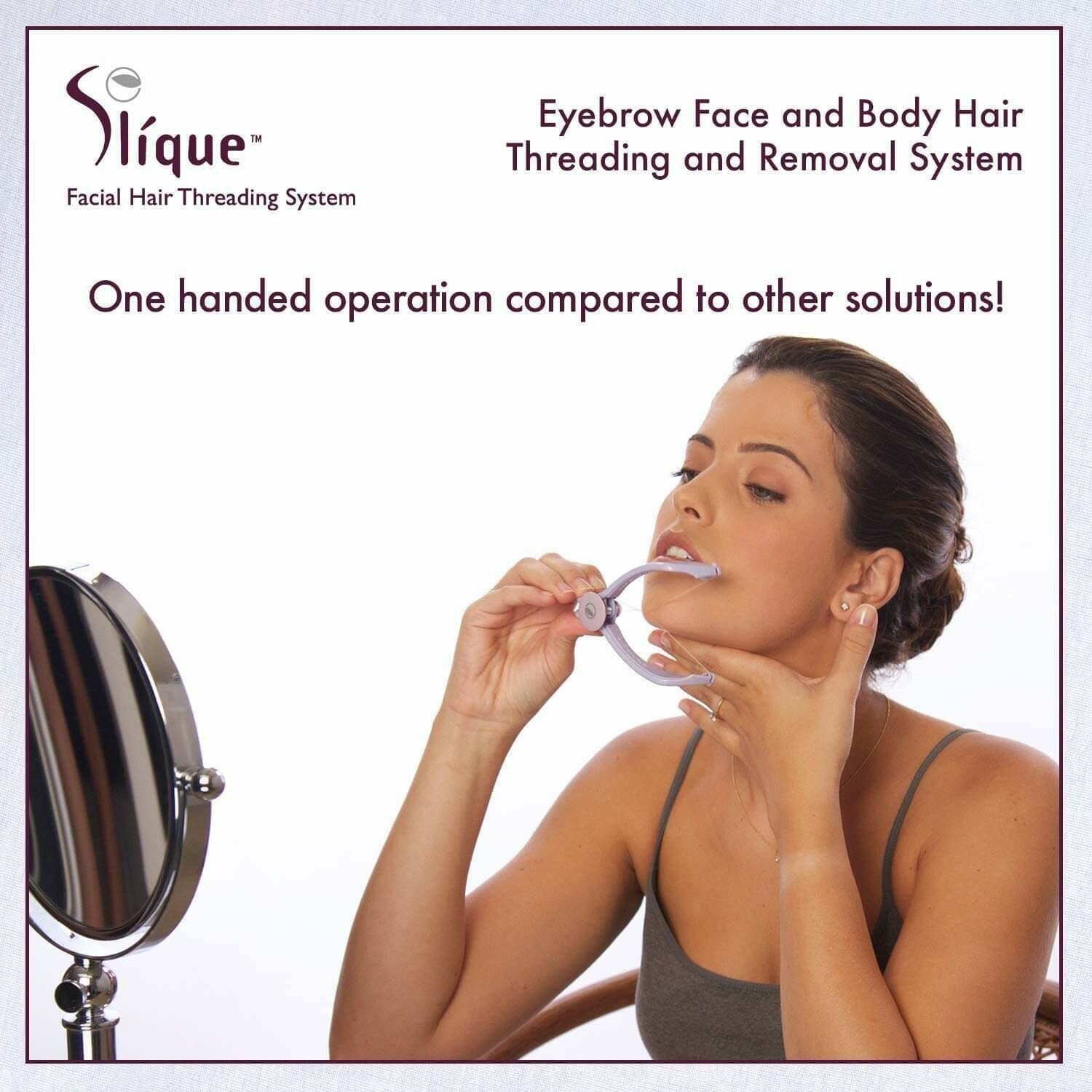 Slique Eybrows Face &amp; Body Hair Threading &amp; Removal Bundle