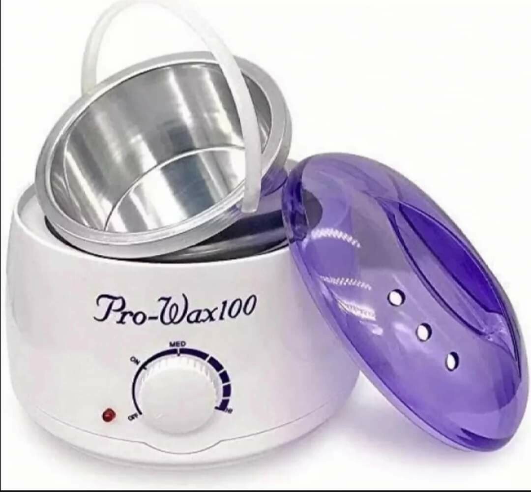 100% Original Wax Heater and Warmer Machine - Prowax Heater - Pro Wax 100 With Free Imported 100gm Wax Beans + 1 Pair Disposable Gloves