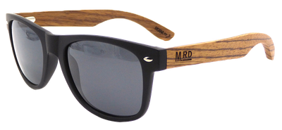 MoanaRoad 50/50s Wooden Stripy (橫紋架配灰色偏光鏡片) #3009