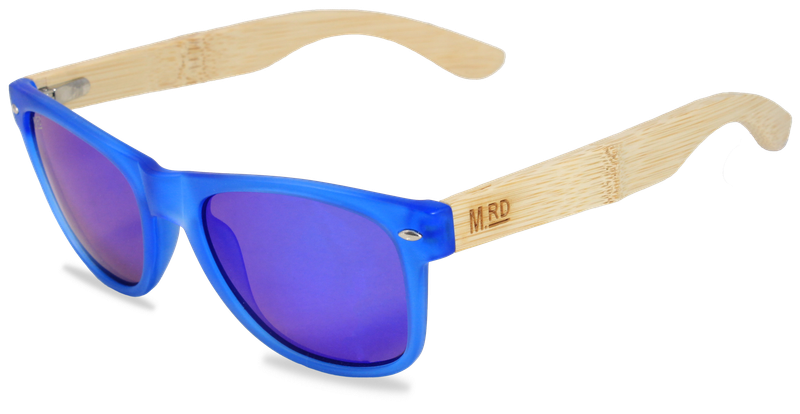 MoanaRoad 50/50s (竹架配藍色偏光鏡片) #461