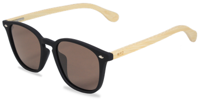 MoanaRoad 50/50s (竹框架配茶色偏光鏡片) #3450